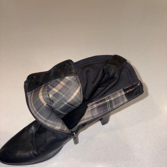 Aquatalia Waterproof Kate Middleton Rouge Royal Leather Boots, Size 9 - Picture 9 of 9